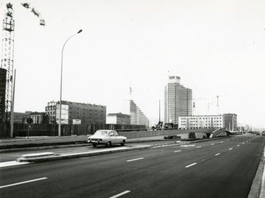 Construction Cité du Pont de Sèvres 1970