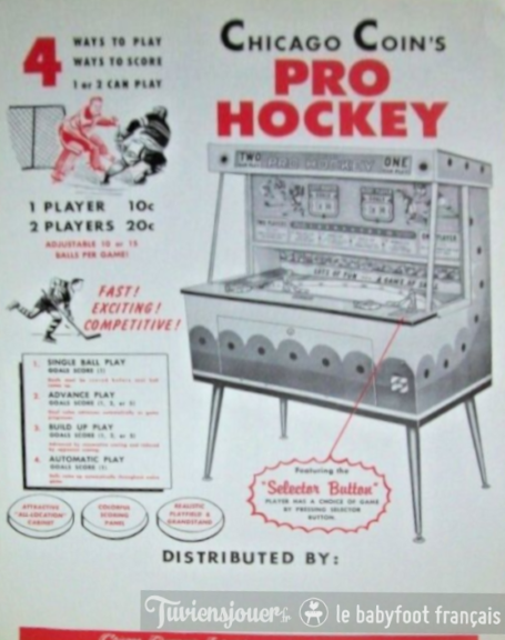 Pro Hockey Chicago Coins flyer