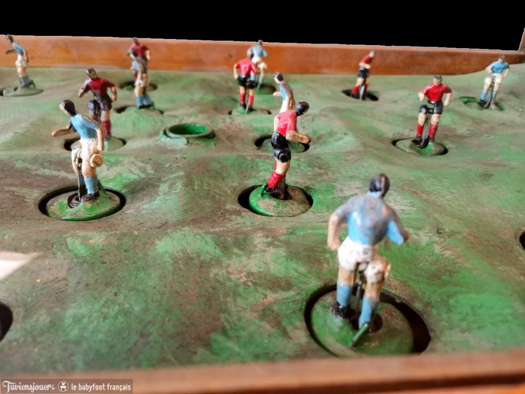Football Match baby-foot Allemand années 50