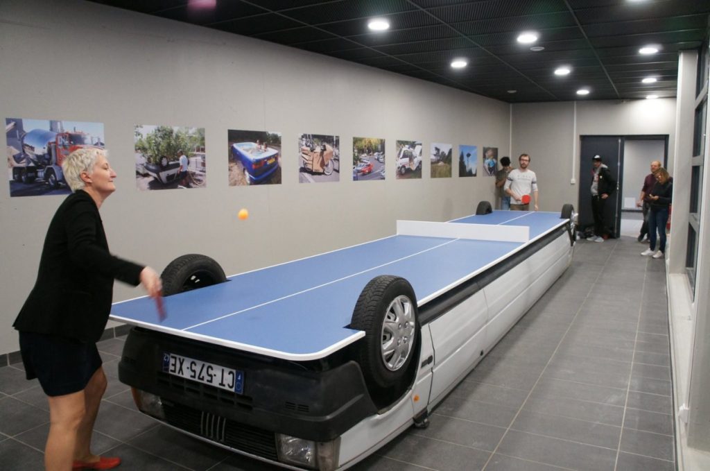 voiture ping pong